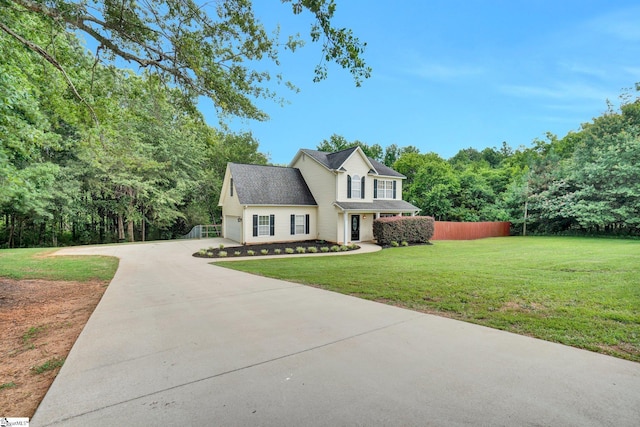 305 Cunningham Rd, Woodruff, SC 29388 - traditional-style house with driveway and an attached garage