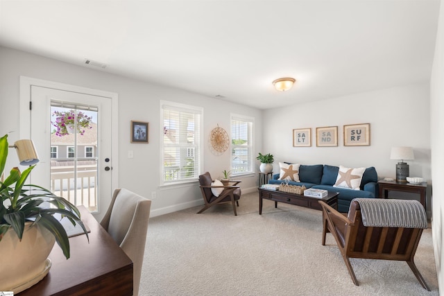 349 Encampment Blvd, Simpsonville, SC 29681 - living area with light colored carpet and baseboards