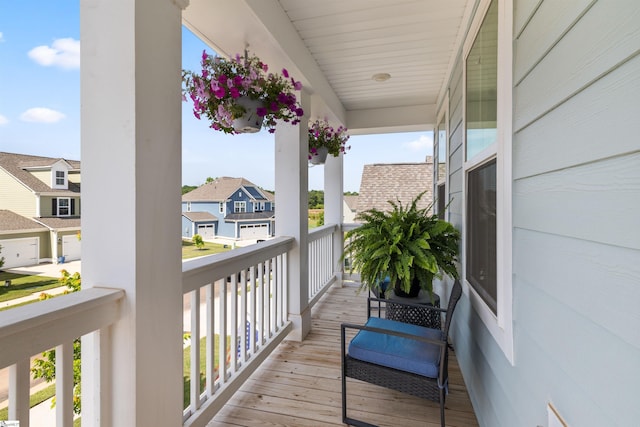 349 Encampment Blvd, Simpsonville, SC 29681 - balcony with a residential view