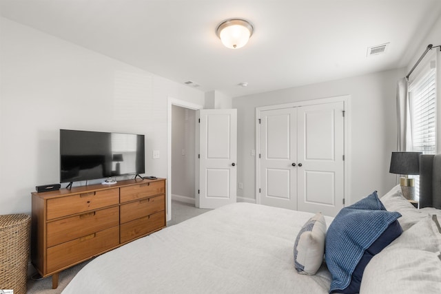 349 Encampment Blvd, Simpsonville, SC 29681 - carpeted bedroom featuring a closet and baseboards