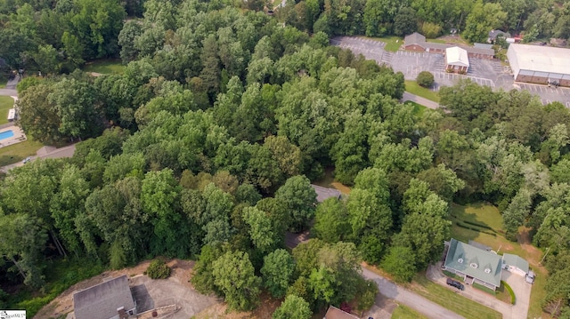126 Midland Dr, Easley, SC 29640 - view of property location featuring a heavily wooded area