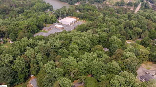 126 Midland Dr, Easley, SC 29640 - aerial view of property and surrounding area with a forest