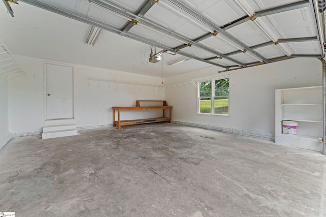 2005 Gap Creek Rd, Greer, SC 29651 - garage with a garage door opener
