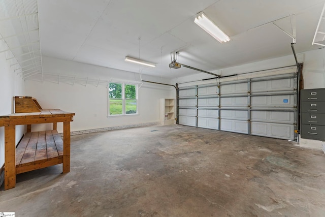 2005 Gap Creek Rd, Greer, SC 29651 - garage with a garage door opener