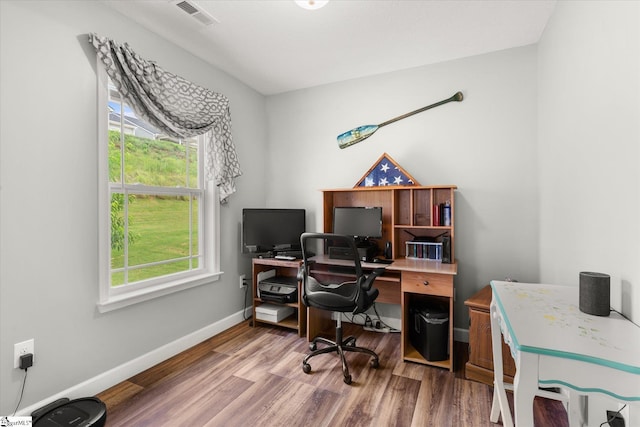 906 John Thomas Way, Greer, SC 29651 - office space with plenty of natural light and wood finished floors