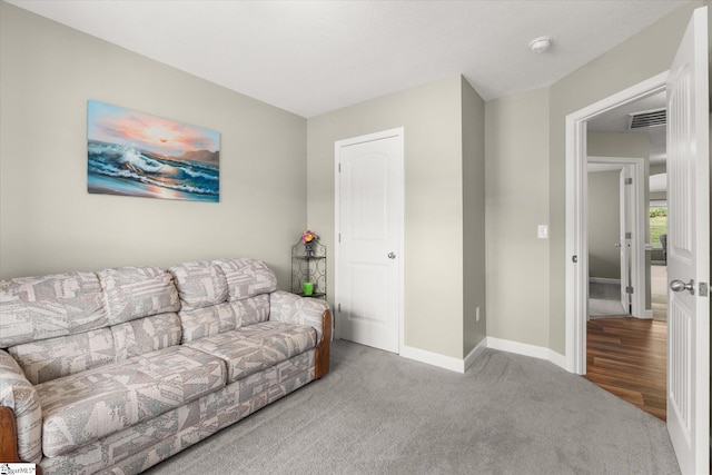 906 John Thomas Way, Greer, SC 29651 - carpeted living room with baseboards