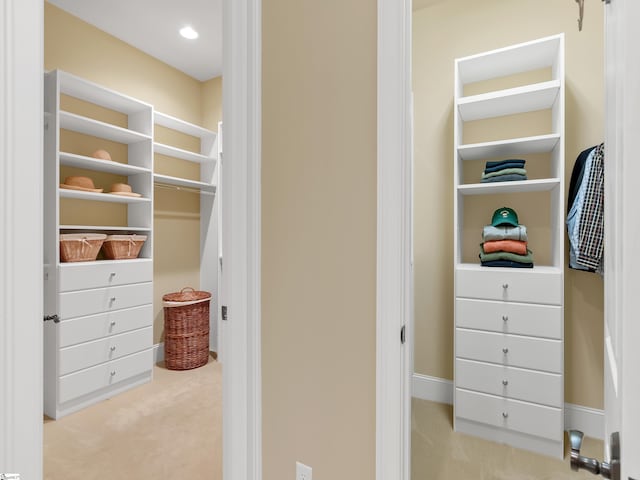 24 Lake Hills Ln, Travelers Rest, SC 29690 - spacious closet featuring carpet flooring