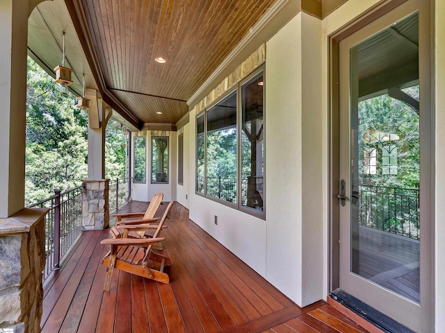 24 Lake Hills Ln, Travelers Rest, SC 29690 - view of porch
