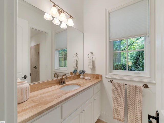 24 Lake Hills Ln, Travelers Rest, SC 29690 - full bath featuring vanity and tiled shower