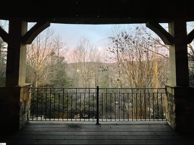 24 Lake Hills Ln, Travelers Rest, SC 29690 - view of deck