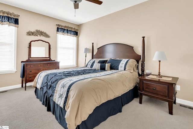 112 Friesian Ct, Pelzer, SC 29669 - carpeted bedroom with baseboards and ceiling fan