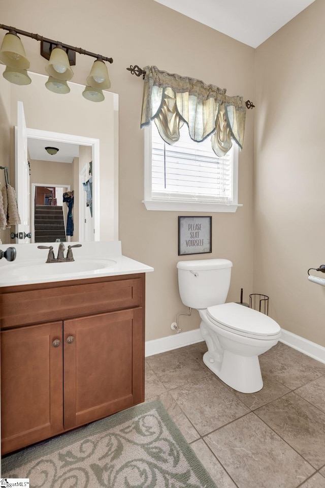 112 Friesian Ct, Pelzer, SC 29669 - bathroom with vanity and tile patterned floors