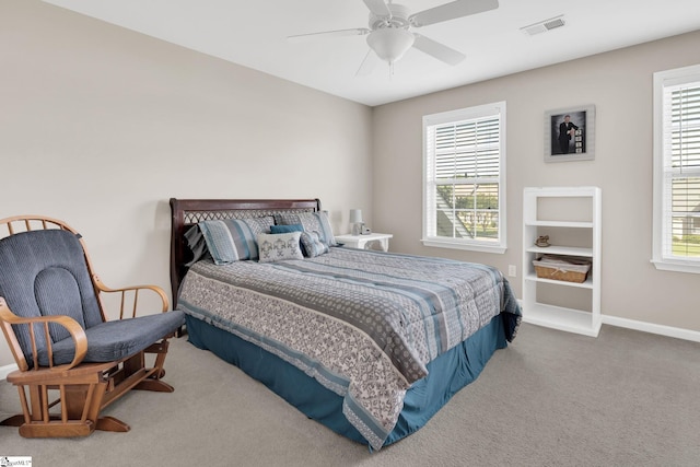 112 Friesian Ct, Pelzer, SC 29669 - bedroom with carpet and a ceiling fan