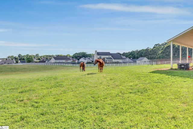 112 Friesian Ct, Pelzer, SC 29669 - view of yard with an enclosed riding area