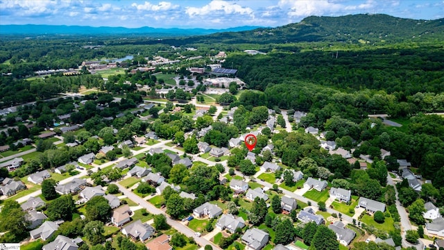 14 Quail Meadow Ln, Greenville, SC 29617 - drone / aerial view of mountains and a heavily wooded area