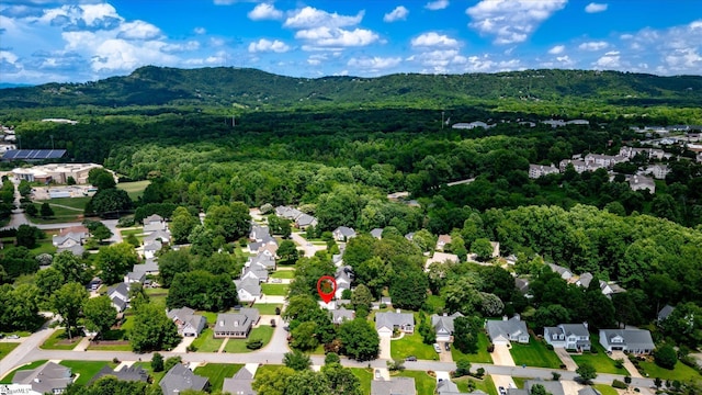 14 Quail Meadow Ln, Greenville, SC 29617 - view of property location featuring a mountain backdrop and nearby suburban area