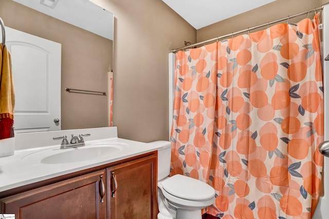 102 Tea Leaf Ct, Anderson, SC 29626 - bathroom featuring vanity and a shower with curtain