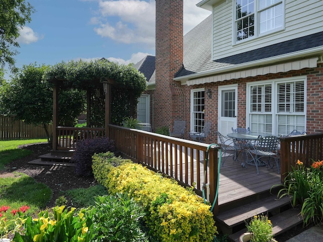 4 Glens Crossing Ct, Greer, SC 29650 - deck with outdoor dining space