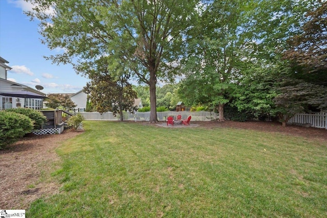 2 Willow Oak Ct, Simpsonville, SC 29681 - view of fenced backyard