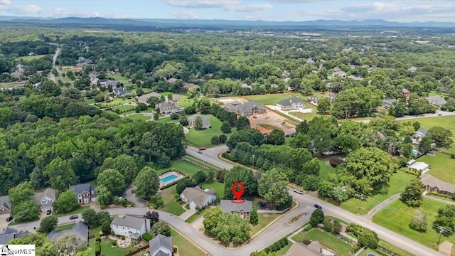 2 Willow Oak Ct, Simpsonville, SC 29681 - aerial perspective of suburban area