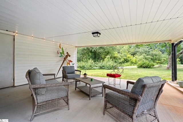 1170 Return Church Rd, Seneca, SC 29678 - view of patio with an outdoor hangout area