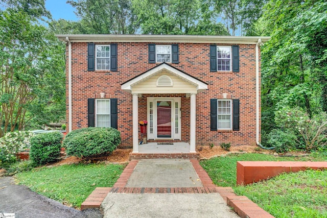 105 Devonshire Ln, Greenville, SC 29617 - view of front facade with brick siding