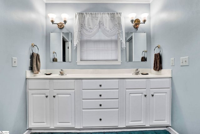 105 Devonshire Ln, Greenville, SC 29617 - full bathroom featuring double vanity and baseboards