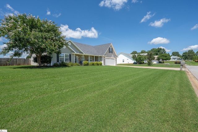 6 Gratiot Ln, Greer, SC 29651 - view of front facade with a garage and driveway