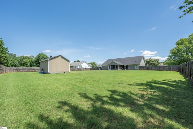 6 Gratiot Ln, Greer, SC 29651 - fenced backyard with an outbuilding