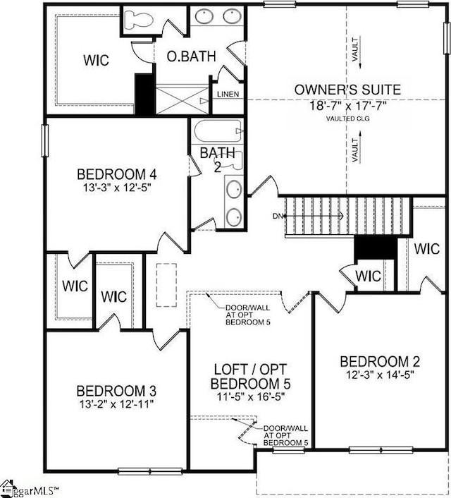 4322 Remington Ave, Boiling Springs, SC 29316 - view of home floor plan