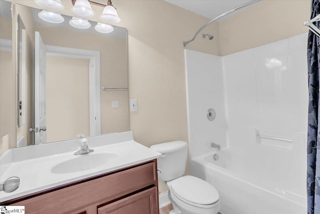 109 Amberleaf Way, Simpsonville, SC 29681 - bathroom featuring vanity and shower / bathtub combination with curtain