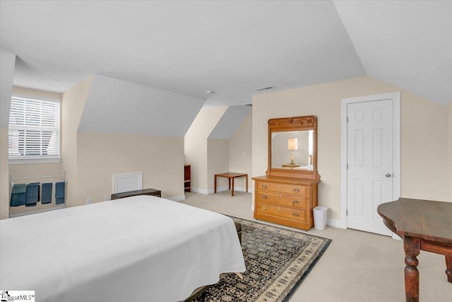 109 Amberleaf Way, Simpsonville, SC 29681 - bedroom with light colored carpet and vaulted ceiling