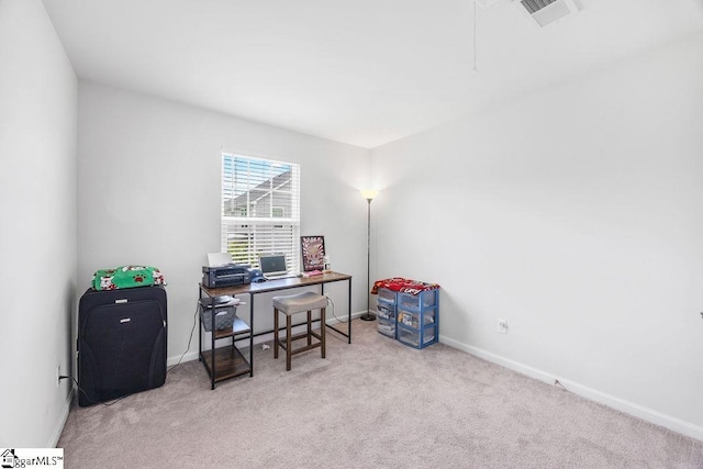 202 Huron Way, Greenville, SC 29607 - office area featuring carpet floors and baseboards