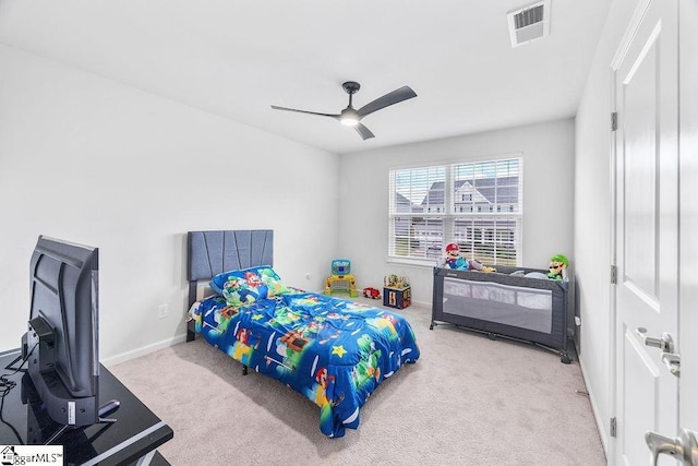 202 Huron Way, Greenville, SC 29607 - carpeted bedroom with a ceiling fan and baseboards