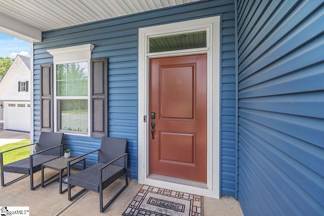 202 Huron Way, Greenville, SC 29607 - view of exterior entry with a garage
