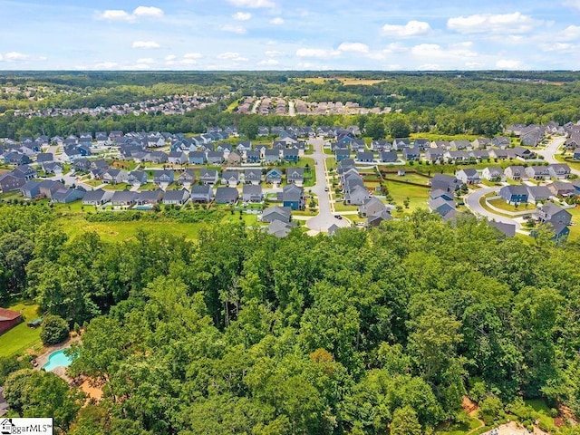 202 Huron Way, Greenville, SC 29607 - view of property location with a heavily wooded area and nearby suburban area