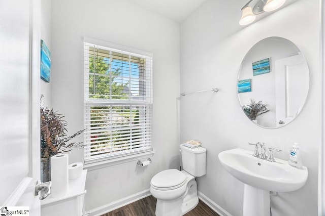202 Huron Way, Greenville, SC 29607 - bathroom with wood finished floors and toilet