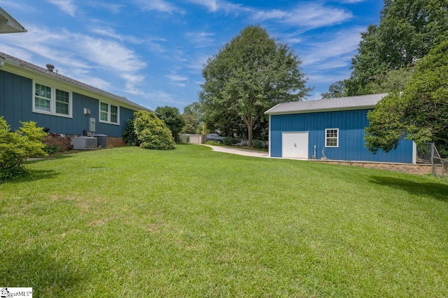 14 Rollingreen Rd, Greer, SC 29651 - view of grassy yard with an outdoor structure