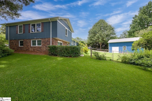 14 Rollingreen Rd, Greer, SC 29651 - view of side of property with brick siding