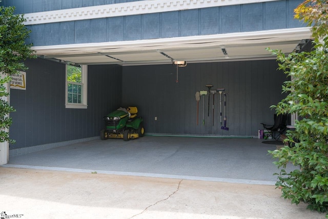 14 Rollingreen Rd, Greer, SC 29651 - garage with a garage door opener