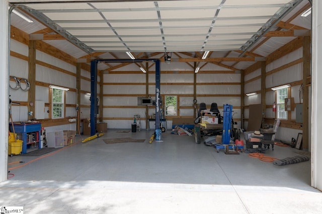 14 Rollingreen Rd, Greer, SC 29651 - garage with a garage door opener