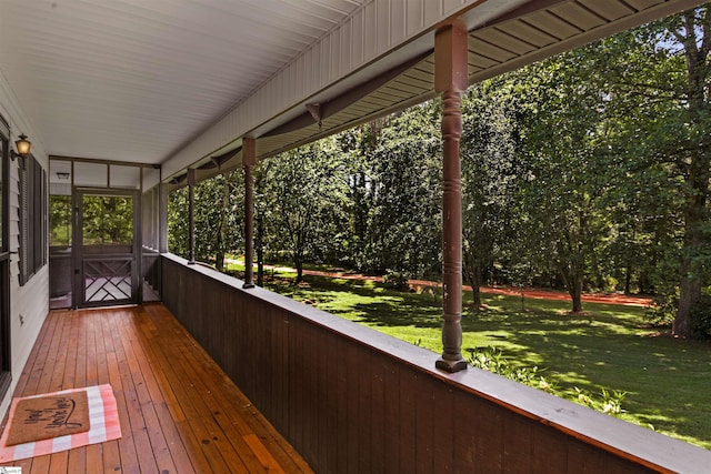 421 E Westbrooks Rd, Seneca, SC 29678 - deck featuring a yard