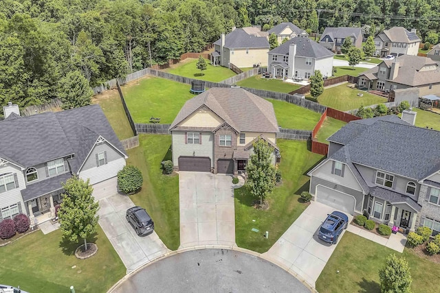 412 Aschoff Ct, Simpsonville, SC 29680 - aerial perspective of suburban area