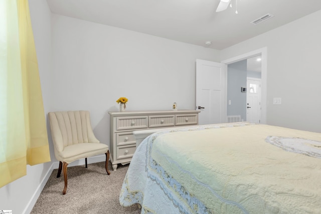118 Sylvester St, Fountain Inn, SC 29644 - bedroom with carpet floors and a ceiling fan