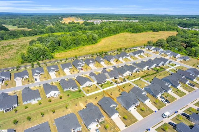118 Sylvester St, Fountain Inn, SC 29644 - aerial perspective of suburban area with a heavily wooded area