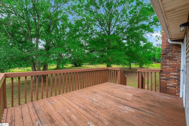 10628 Augusta Rd, Belton, SC 29627 - view of wooden terrace
