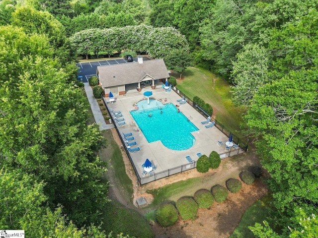 112 Griffith Hill Way, Greer, SC 29650 - view of subject property featuring a pool area