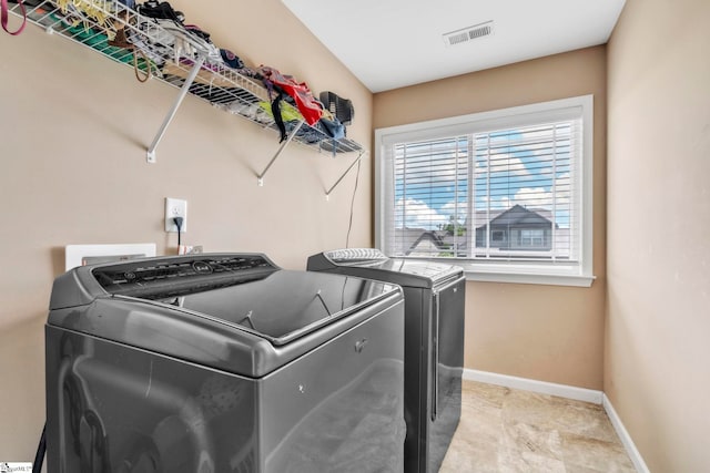 8 Rivanna Dr, Anderson, SC 29625 - washroom featuring independent washer and dryer and baseboards