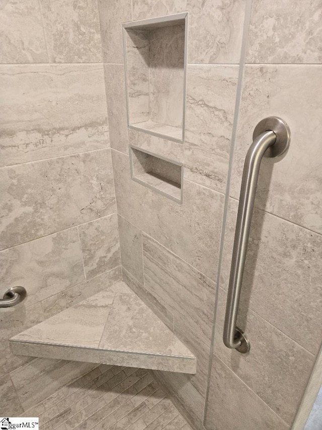 303 Plantation Pt, Anderson, SC 29625 - bathroom view of tiled shower