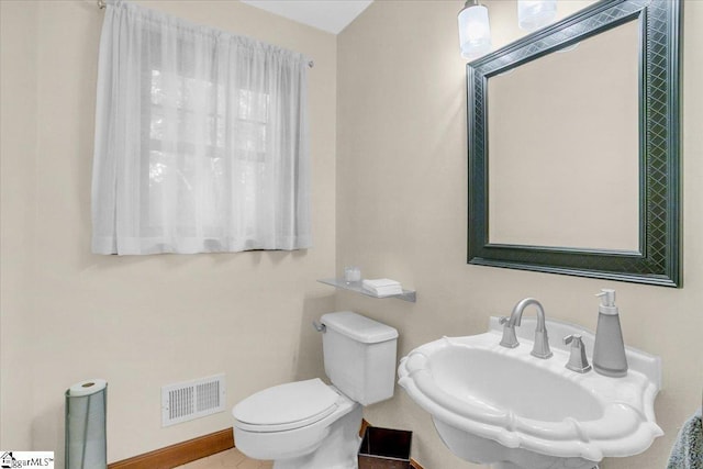 502 Sugar Valley Ct, Greer, SC 29650 - half bath with a sink and toilet